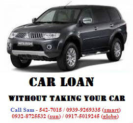 car loan without taking your car